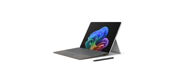 Amazon: Tablette 13" Microsoft Surface Pro - Snapdragon X2 Plus, 16 Go RAM, SSD 256 Go avec clavier et style