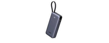 Amazon: Batterie externe Ugreen Nexode 45W - 20000mAh, USB-C, charge rapide à 25,64€ (au lieu de 29,06€)