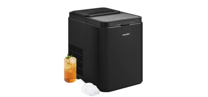JoyBuy: Comfee' RCI12BL1EU(E) Machine à glaçons - 12 kg/24h, 8 glaçons en 6 min à 37,99€ (au lieu de 54,99€)
