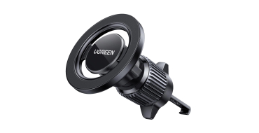 Amazon: Support voiture UGREEN MagSafe - magnétique, grille d'aération, rotation 360° à 9,91€