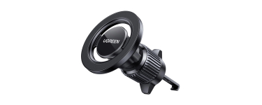 Amazon: Support voiture UGREEN MagSafe - magnétique, grille d'aération, rotation 360° à 9,91€
