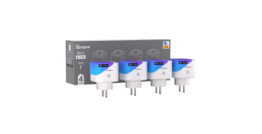 Amazon: Lot de 4 Prises Connectées Sonoff S61s - WiFi, 16A, 3840W à 26,78€ (au lieu de 36,17€)