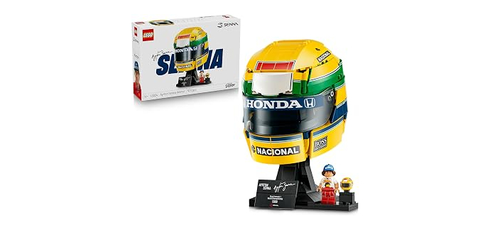 Amazon: LEGO® Casque d’Ayrton Senna (43024) à 69,99€ (au lieu de 89,99€)