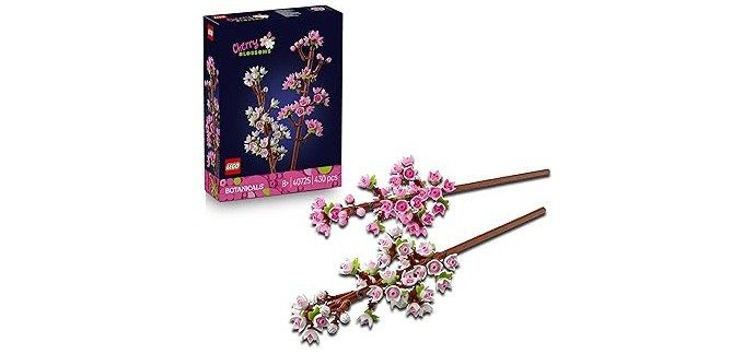 Amazon: LEGO® Botanicals Les Fleurs de Cerisier (40725) à 9,49€ (au lieu de 14,99€)
