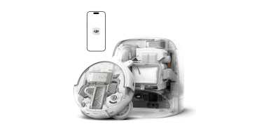 Amazon: Robot aspirateur laveur DJI Romo P - 25000 Pa, brosse anti-emmêlement, station auto-nettoyante à 727