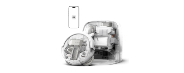 Amazon: Robot aspirateur laveur DJI Romo P - 25000 Pa, brosse anti-emmêlement, station auto-nettoyante à 727