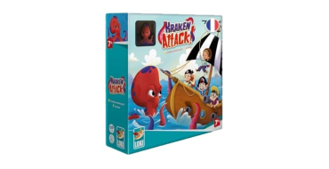 Amazon: Jeu de société Loki Kraken Attack - Coopératif, 1 à 4 joueurs, dès 7 ans à 16€ (au lieu de 29,95€)