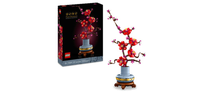 JoyBuy: LEGO® Icons Botanicals Fleur de Prunier (10369) à 21,99€ (au lieu de 29,99€)