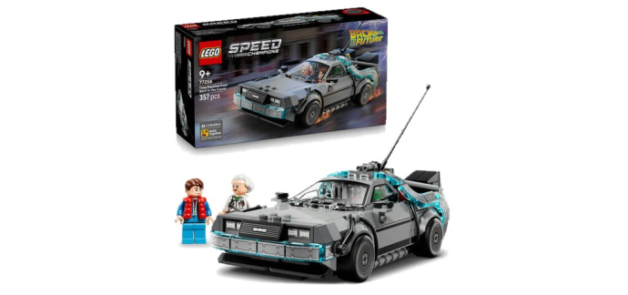 JoyBuy: LEGO® Speed Champions La machine à remonter le temps (77256) à 18,90€ (au lieu de 27,99€)