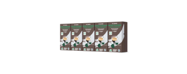 Amazon: 100 Capsules de Café Ristretto Intenso Compatibles Nespresso - Certifié Rainforest Alliance à 10,51€