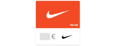Amazon: Carte Cadeau digitale Nike - E-carte cadeau à 127,50€ (au lieu de 150€)