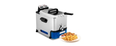Amazon: Friteuse semi-professionnelle Tefal Oleoclean - 3,5L, Inox à 84,99€ (au lieu de 129,99€)