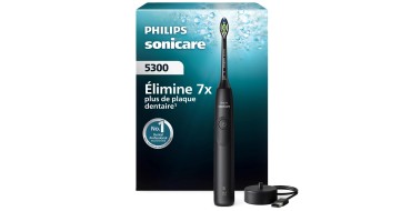 Amazon: Brosse à dents électrique sonique Philips Sonicare 5300 à 59,99€ (au lieu de 74,99€)