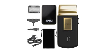 Amazon: Rasoir Électrique Wahl Travel Shaver Gold Edition - Sans Fil Rechargeable à 14,94€