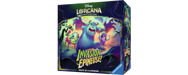 Amazon: Trove Pack Disney Lorcana Chapitre 13 Invasion Épineuse (TCG) à 43,3€ (au lieu de 54,99€)