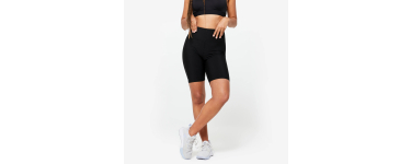 Decathlon: DOMYOS Cycliste taille haute Fitness Cardio Femme Noir à 4,99€ (au lieu de 8,99€)