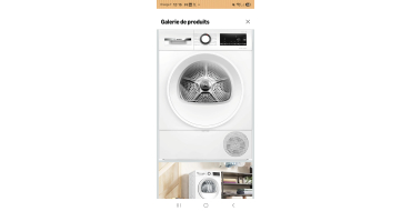 Amazon: Sèche-linge Bosch WQG1420DFR Série 6 - AutoDry, 9 kg à 495€ (au lieu de 536€)