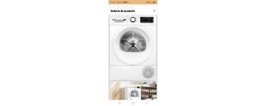 Amazon: Sèche-linge Bosch WQG1420DFR Série 6 - AutoDry, 9 kg à 495€ (au lieu de 536€)