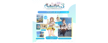 Amazon: Atelier Ryza 3 Premium Box (PS5) à 79,37€ (au lieu de 99,99€)