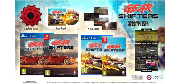 Amazon: Gearshifters Edition Collector (PS4) à 32,81€ (au lieu de 50€)