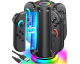 Amazon: Station de charge Coogamefly pour manette Nintendo Switch 2 - RGB magnétique à 13,45€