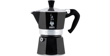 Amazon: Cafetière Bialetti 3 tasses noire à 17,59€ (au lieu de 23,49€)