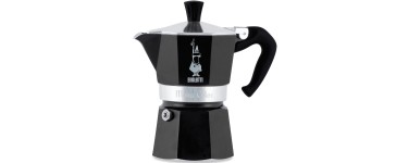 Amazon: Cafetière Bialetti 3 tasses noire à 17,59€ (au lieu de 23,49€)