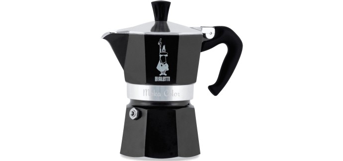 Amazon: Cafetière Bialetti 3 tasses noire à 17,59€ (au lieu de 23,49€)