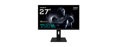 Amazon: Écran PC Gaming 27" Gigabyte G27Q3 - 2K QHD, 320 Hz à 178,50€ (au lieu de 235,97€)