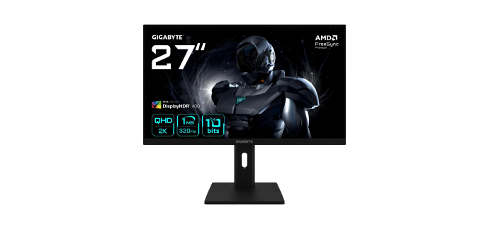Amazon: Écran PC Gaming 27" Gigabyte G27Q3 - 2K QHD, 320 Hz à 178,50€ (au lieu de 235,97€)
