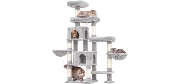 Amazon: Arbre à chat XXL Hey Brother - 180cm à 59,99€ (au lieu de 79,09€)