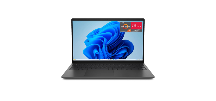 Amazon: PC Portable 15,6" Dell 15 D15265 - FHD 60Hz - Ryzen 5, 8 Go DDR5, SSD 512 Go, Windows 11 à 459€