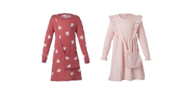 LIDL: Robe en tricot LUPILU enfant avec poche - 100% coton à 4,99€ (au lieu de 9,99€)
