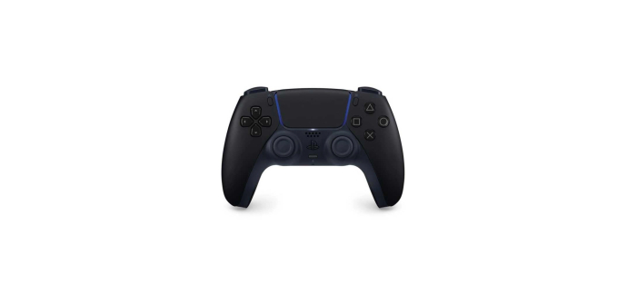 Amazon: Manette Playstation 5 DualSense - Midnight Black à 65€ (au lieu de 74,81€)