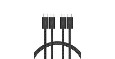 Amazon: Lot de 2 câbles Belkin tressés USB-C vers USB-C 1,5 m - 60 W à 7,99€ (au lieu de 9,98€)