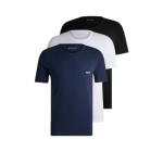 Amazon: Pack de 3 T-Shirts Boss Hugo Hommes à 25,60€ (au lieu de 31,64€)