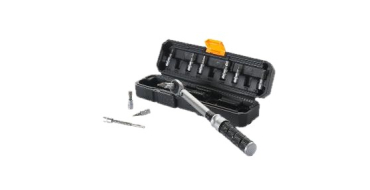 LIDL: CRIVIT Clé dynamométrique pour vélo - 2 à 24 Nm, 10 embouts à 9,99€ (au lieu de 14,99€)
