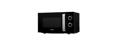 JoyBuy: Hkoenig VIO8 Micro-ondes 20L 700W Noir/Inox à 62,99€ (au lieu de 79,99€)