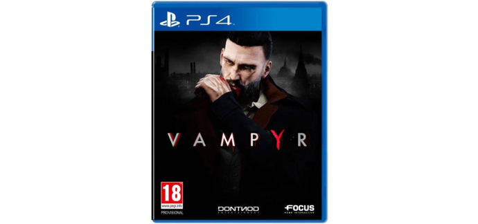 Amazon: Vampyr (PS4) à 28,9€ (au lieu de 29,99€)