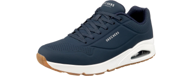 Amazon: Baskets Skechers - navy bleu, homme, taille 48,5 à 47,43€ (au lieu de 66,32€)
