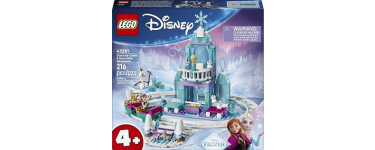 Amazon: LEGO® Disney Princess Le château de Glace et la Piste enneigée d’Elsa (43281) à 39,80€