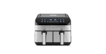 Conforama: Friteuse airfryer KITCHEN COOK AIRFLOW 9 - 9L, 2 paniers, 8 programmes à 99,99€ (au lieu de 179,99€)