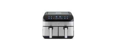 Conforama: Friteuse airfryer KITCHEN COOK AIRFLOW 9 - 9L, 2 paniers, 8 programmes à 99,99€ (au lieu de 179,99€)