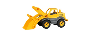 LIDL: LENA Bulldozer véhicule de chantier - 33 cm, mélange bois/plastique à 7,99€ (au lieu de 10,99€)
