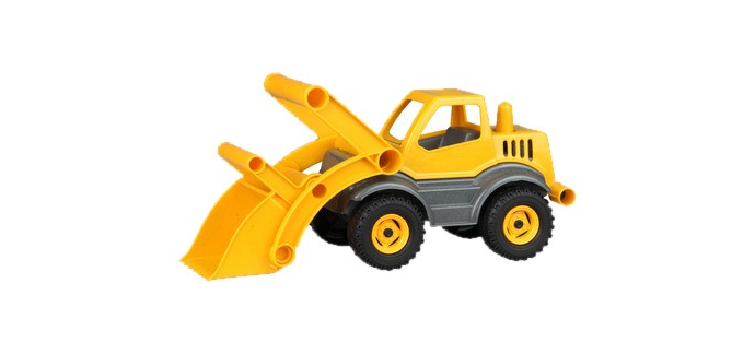 LIDL: LENA Bulldozer véhicule de chantier - 33 cm, mélange bois/plastique à 7,99€ (au lieu de 10,99€)