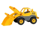 LIDL: LENA Bulldozer véhicule de chantier - 33 cm, mélange bois/plastique à 7,99€ (au lieu de 10,99€)