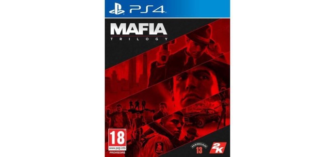 Cdiscount: Mafia Trilogy (PS4) à 23,99€ (au lieu de 39,99€)