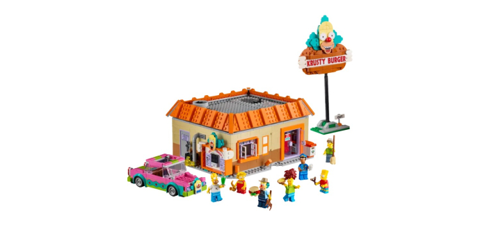 Fnac: Set LEGO Krusty Burger 10352 (LEGO) à 159,99€ (au lieu de 199,99€)