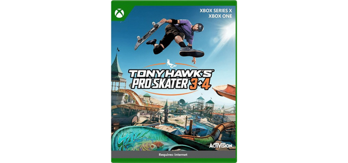 Amazon: Tony Hawk's Pro Skater 3+4 (Xbox) à 16,99€ (au lieu de 49,99€)