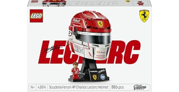 Amazon: LEGO® Scuderia Ferrari HP Casque de Charles Leclerc (43014) à 55,99€ (au lieu de 89,99€)